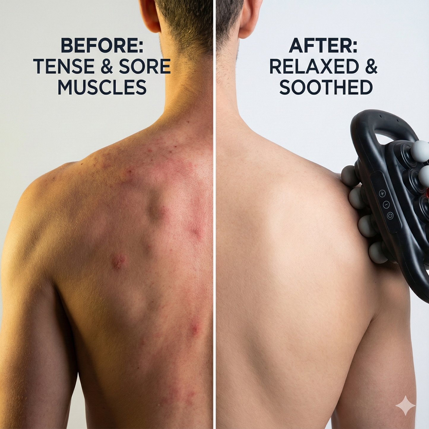 Core Collective - 16 Head Deep Tissue Massage Gun with Red Light Therapy