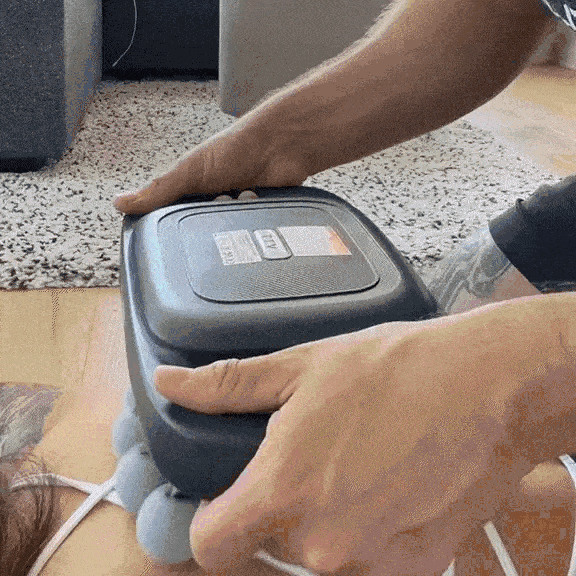 Core Collective PulsePro - 16 Head Deep Tissue Massage Gun Set with Red Light Therapy